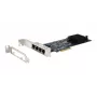 EXSYS Quad 5 Gigabit Ethernet PCIe x4 kortti (Realtek RTL8126) EX-60154