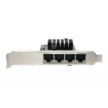 EXSYS Quad 5 Gigabit Ethernet PCIe x4 kortti (Realtek RTL8126) EX-60154