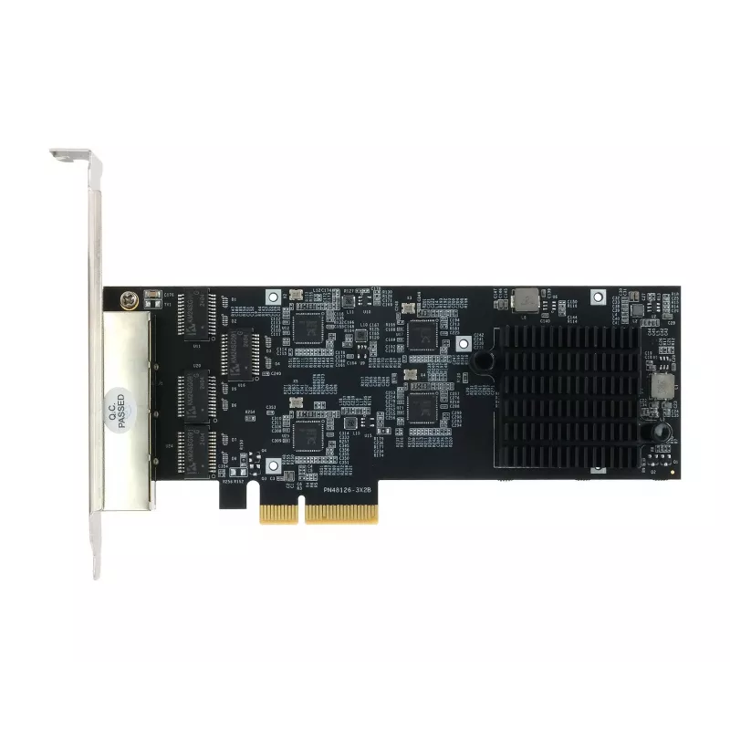 EXSYS Quad 5 Gigabit Ethernet PCIe x4 kortti (Realtek RTL8126) EX-60154
