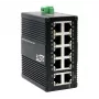EXSYS Mini 10-porttinen teollisuus Gigabit PoE+ kytkin, web-hallittava (EX-62036MPOE)