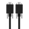 EXSYS USB 3.2 Gen 2x1 Type-C -kaapeli peukaloruuveilla, 3,0 m, musta EX-K1592V-3.0