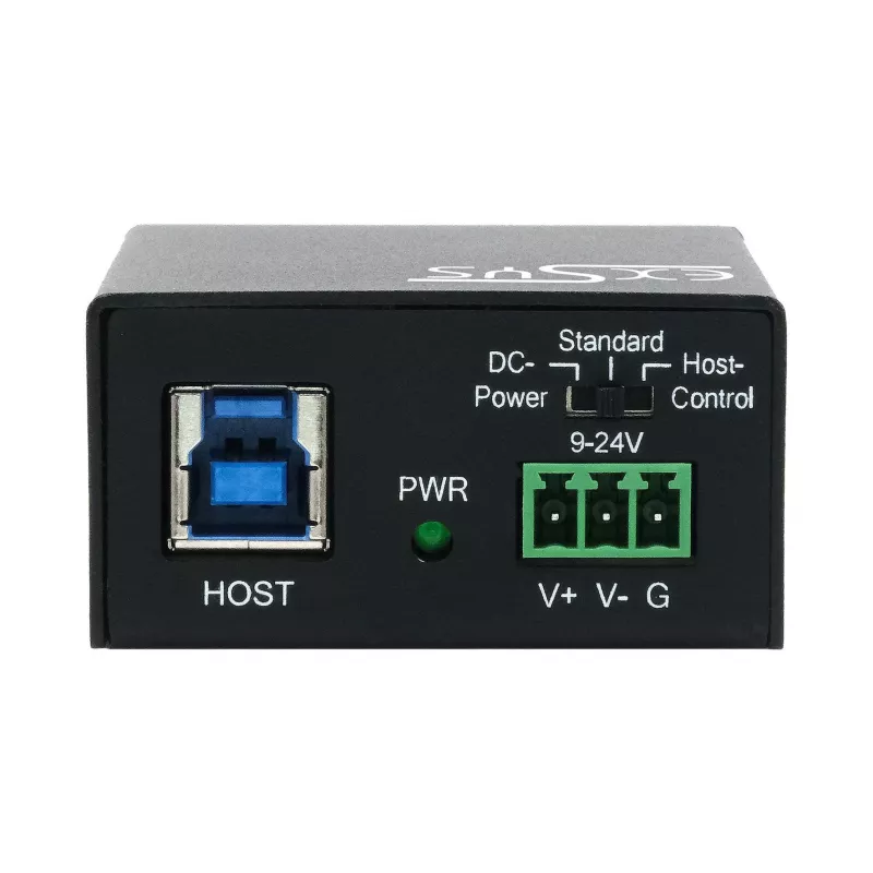 EXSYS USB 3.2 Gen1 4-porttinen metallikeskitin 15KV ESD-suojauksella (EX-11240HMS)