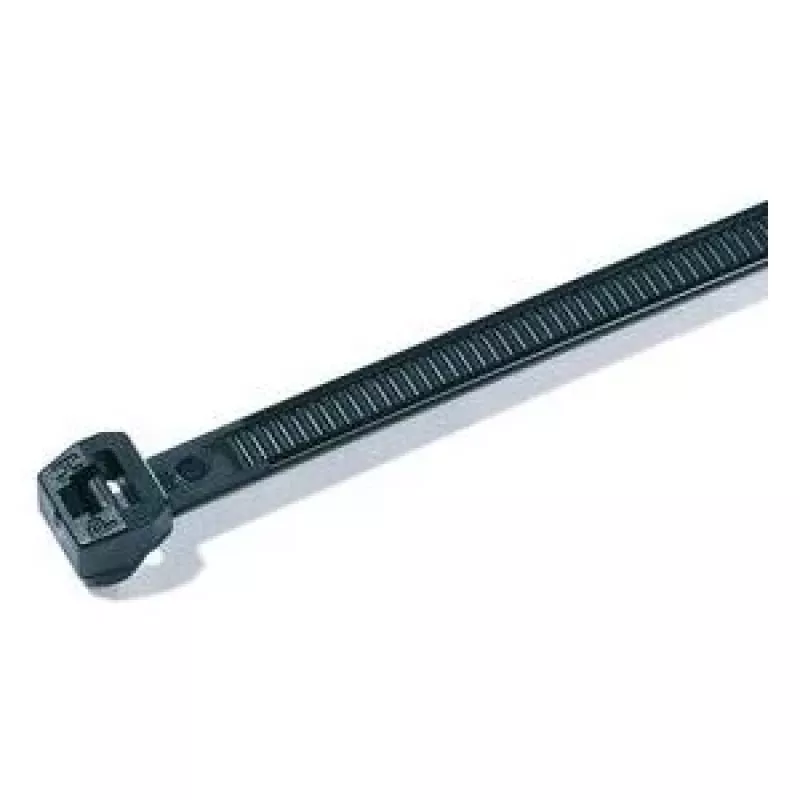HellermannTyton OS-sarja nippusiteet ulkohampailla 150 x 4,6 mm musta (100 kpl pakkaus) 118-05850