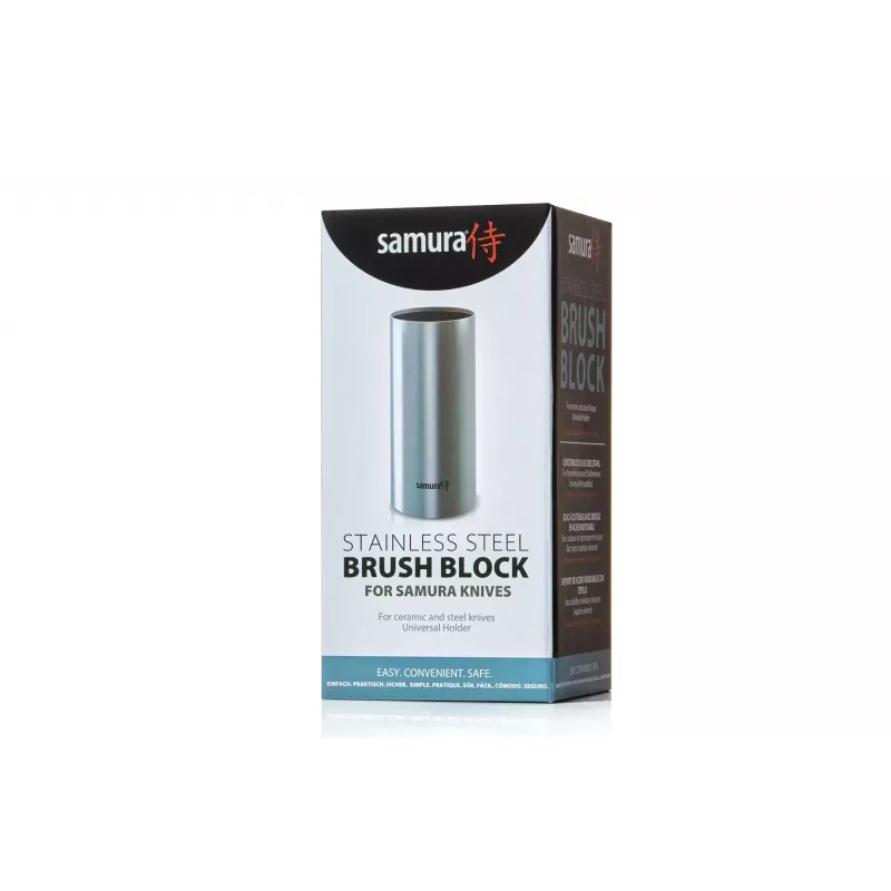 SAMURA KBM-100 magneettinen veitsiteline, bambu, kaksipuolinen, mahtuu jopa 10 veistä