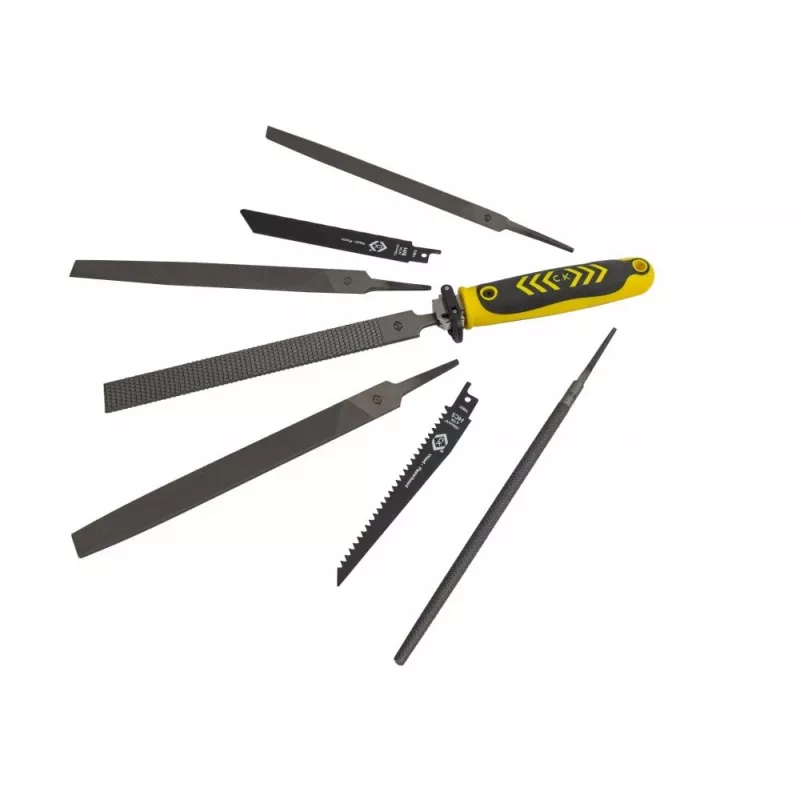C.K Tools T0820-2 monitoimi-saha- ja viilasarja