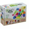 Gerardo's Toys GT3104 pehmeät rakennuspalikat setti, 21 osaa, EVA-vaahto, monivärinen, lapsille 6 kuukaudesta alkaen