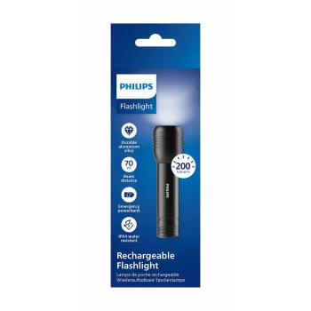 PHILIPS LED-taskulamppu SFL7003R/10 musta