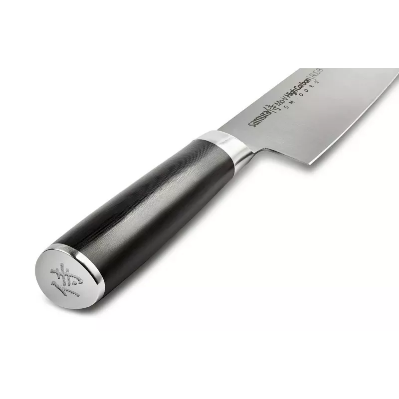 Samura MO-V kokkiveitsi 200 mm, AUS-8-teräs, G-10-kahva (SM-0085)