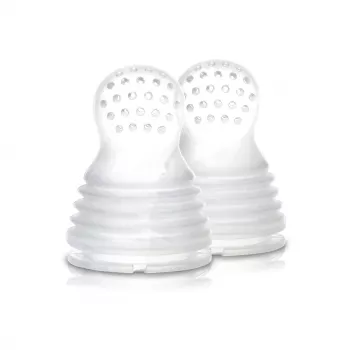 Kidsme Food Feeder Plus vara-silikonipussi, XL, 2 kpl pakkaus