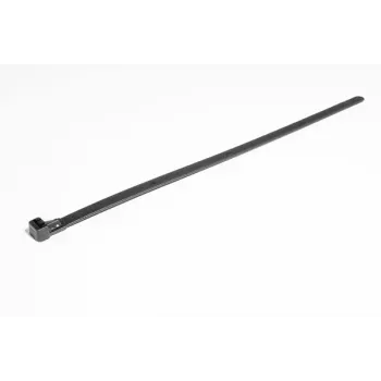 HellermannTyton REL140--BK uudelleenkäytettävä kaapelinippuside, 150mm x 7,6mm, musta, PA66, 225N