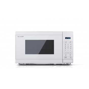 Sharp YC-MG02E-C 2-in-1 yhdistelmämikroaaltouuni grillillä, 20 L, 800 W, kerma