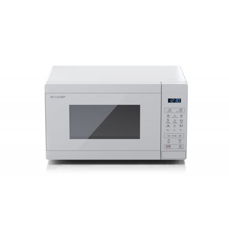 Sharp YC-MG02E-C 2-in-1 yhdistelmämikroaaltouuni grillillä, 20 L, 800 W, kerma