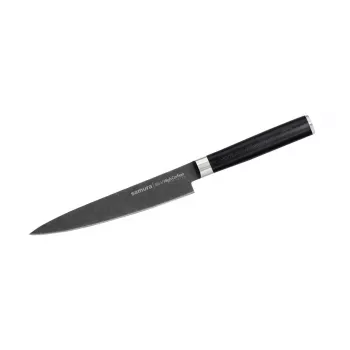 SAMURA Harakiri yleisveitsi 150 mm Stonewash AUS-8 Full Tang