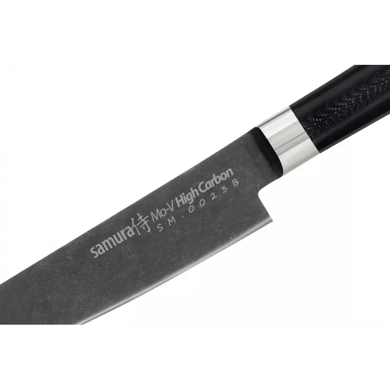 SAMURA Harakiri yleisveitsi 150 mm Stonewash AUS-8 Full Tang