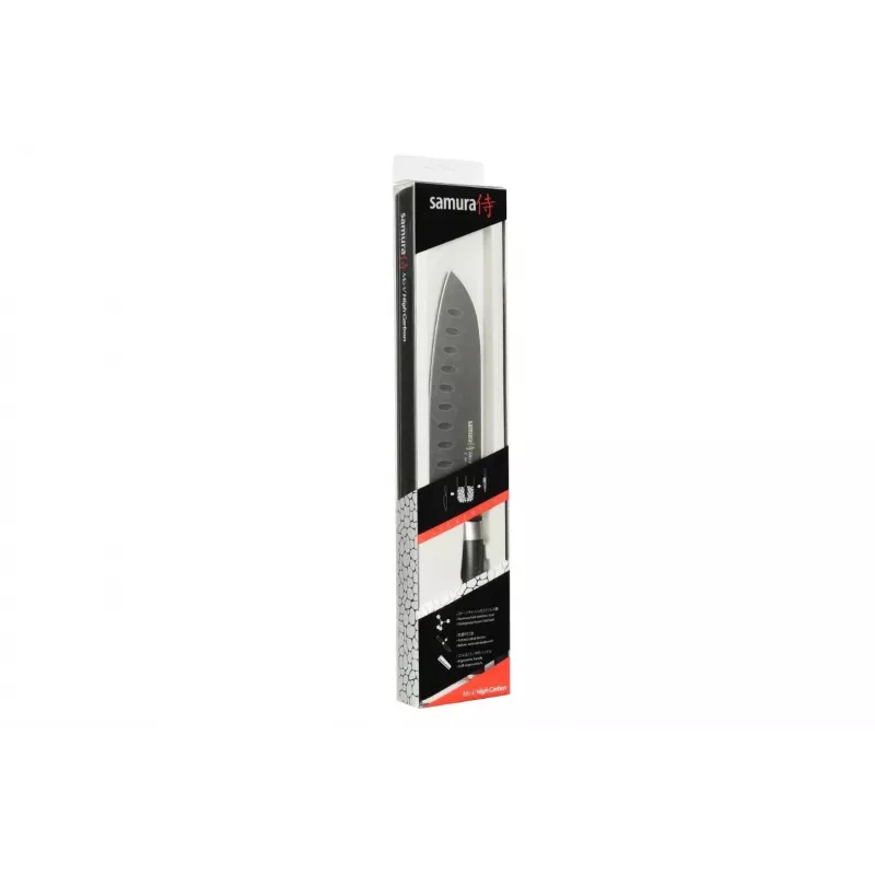 SAMURA santoku-veitsi, Stonewash, 138 mm