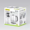 Maestro MR-056 harmaa vedenkeitin 1,7 L 2200 W