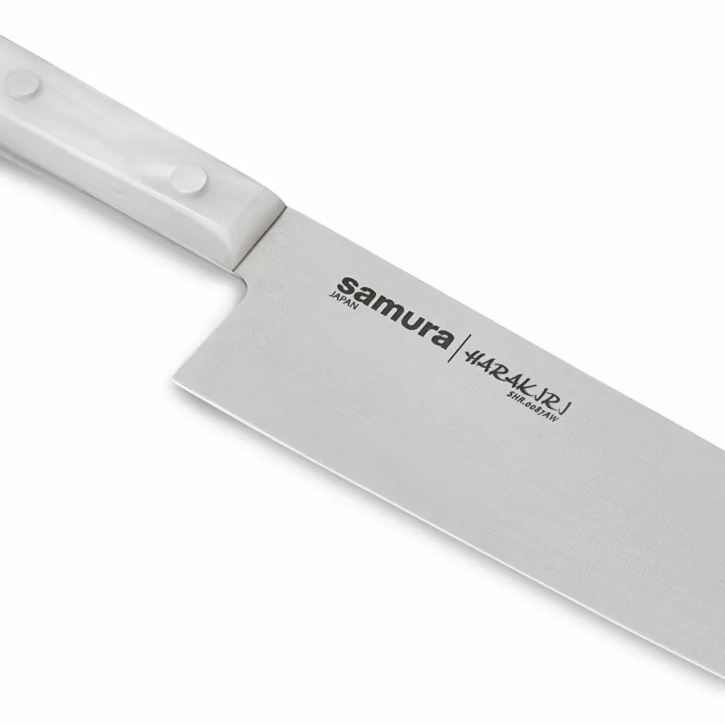SAMURA Harakiri kokkiveitsi 240 mm akryylikahva musta