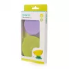 KIDSME Stay-in-Place imualusta kulhoille, pulloille ja mukeille, 2 kpl:n pakkaus, limetti & laventeli