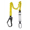 C.K Tools T8008 putoamisenestovaljaat iskunvaimentimella, 2 m, yksijalkainen, teräksinen karabiinihaka ja rakennustelinekoukku, EN 354/355/362