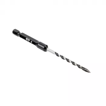C.K Tools T3115 040 kiviporanterä 4 mm, 1/4 tuuman kuusikulmainen varsi, volframikarbidikärki, 40CR-teräs