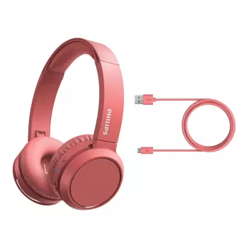 Philips TAH4205RD/00 on-ear Bluetooth-kuulokkeet, punainen
