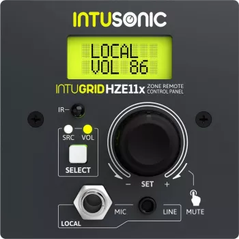 INTUSONIC HZE11+ vyöhykekaukosäädinpaneeli (12604191)