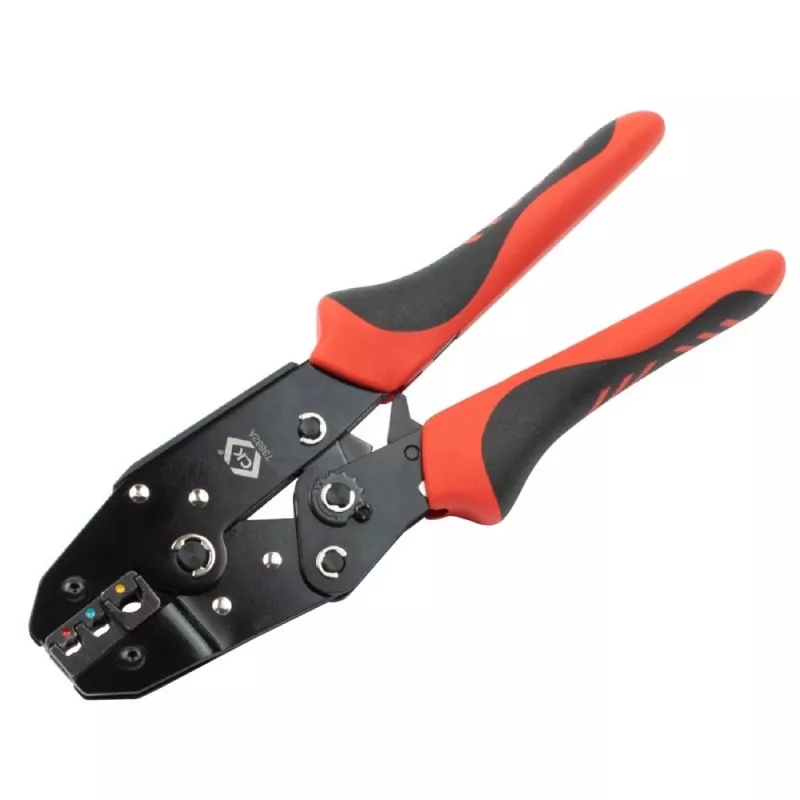 C.K Tools T3682A puristuspihdit eristetyille kaapeliliittimille 0,5-6 mm²