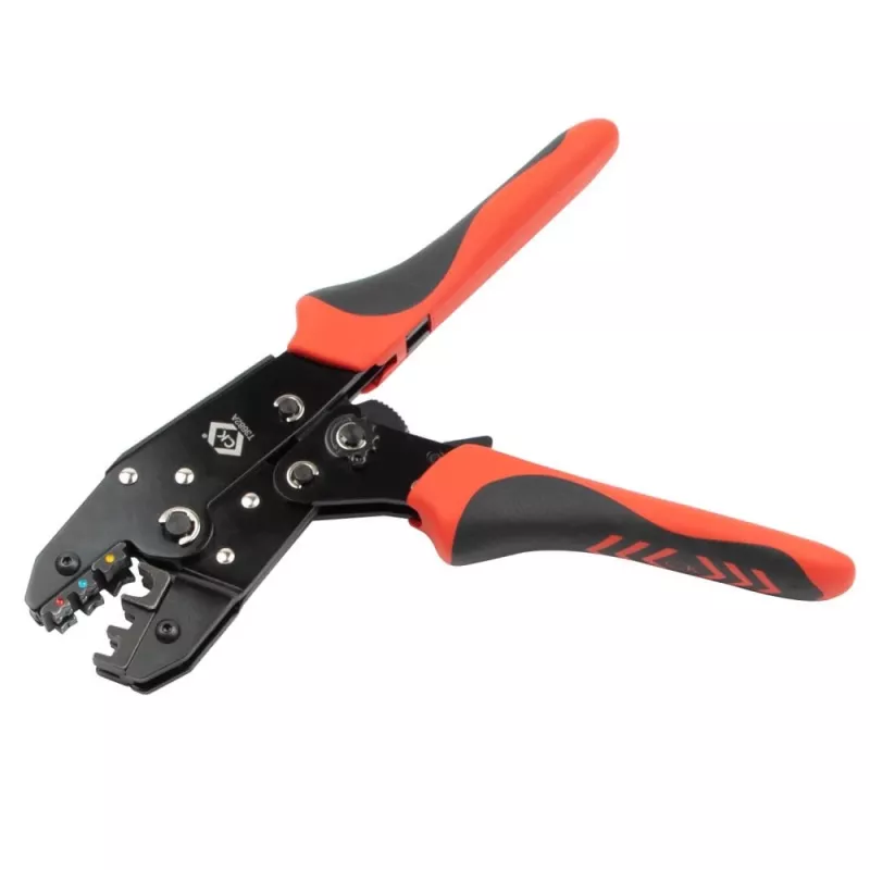 C.K Tools T3682A puristuspihdit eristetyille kaapeliliittimille 0,5-6 mm²