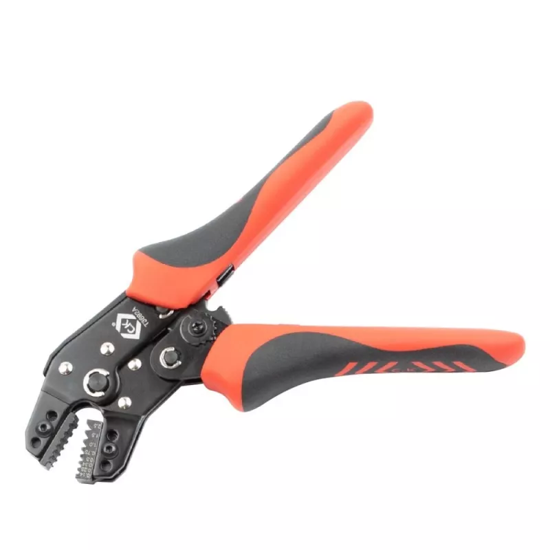 C.K Tools T3692A räikkäpuristuspihdit johdinsuojuksille 0,14-2,5 mm² (AWG 26-14)