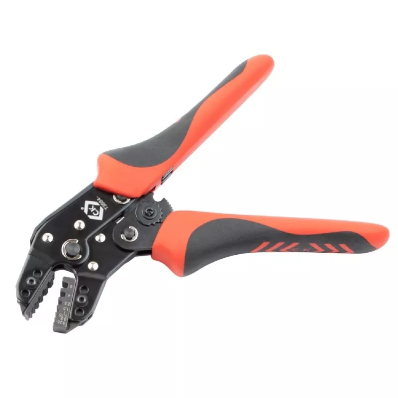 C.K Tools T3684 automaattinen puristuspihti johdinsukkia varten 0,25-6 mm² (AWG 23-10)