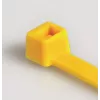 HellermannTyton T50R nippuside, polyamidi 6.6, keltainen, 200 mm x 4,6 mm, 100 kpl:n pakkaus 111-04805