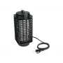 LUMIO hyttysentappolamppu, 1,2 W, 230 V, 30 m² kattavuus, UV-valo, sähköverkko, musta