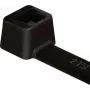 HellermannTyton T40R PA66W musta nippuside 175 x 4 mm, 100 kpl:n pakkaus 111-01625