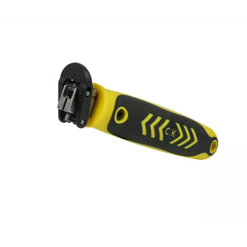 C.K Tools T0820-1 sahan kahva sahanterille, 300 mm, ergonominen komposiittikahva, musta/punainen