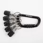 C.K Tools T4575 tarvikepidike karabiinikoukulla, 5 kpl:n sarja