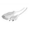 CUC Exertis Connect 573722 jatkojohto sisäkäyttöön, 1 AC-pistorasia, 1,8 m, valkoinen
