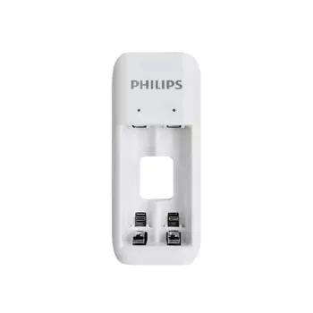 Philips SCB2070NB/00 akkulaturi ja 2x AA 700 mAh akkua