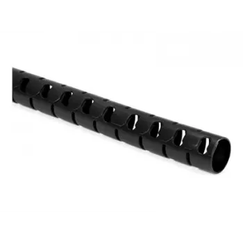HellermannTyton HWPP25/2-BK uritettu aaltoputki, 25 mm nimellishalkaisija, musta, 25 m pituus