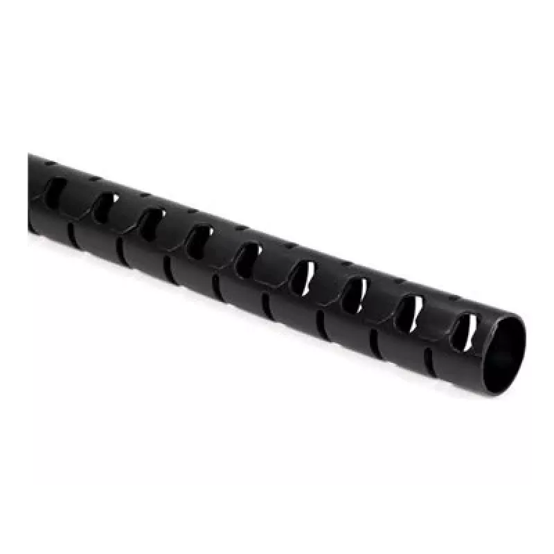 HellermannTyton HWPP25/2-BK uritettu aaltoputki, 25 mm nimellishalkaisija, musta, 25 m pituus