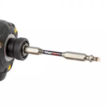 C.K Tools T4482 DEPZ2SL409D3 3-osainen ruuvauskärkisarja, PoziDriv PZ2, ura SL4,0 mm & SL9,0 mm, 25 mm, 1/4 tuuman kuusikanta, S2-teräs