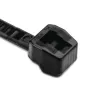 HellermannTyton T18ROS musta polyamidinippuside, 100 mm x 2,5 mm, 500 kpl:n pakkaus 118-04701