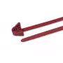 HellermannTyton REZ300 uudelleenkäytettävä nippuside, polyamidi 6.6, punainen, 300 mm x 7,6 mm, 100 kpl:n pakkaus 115-00043