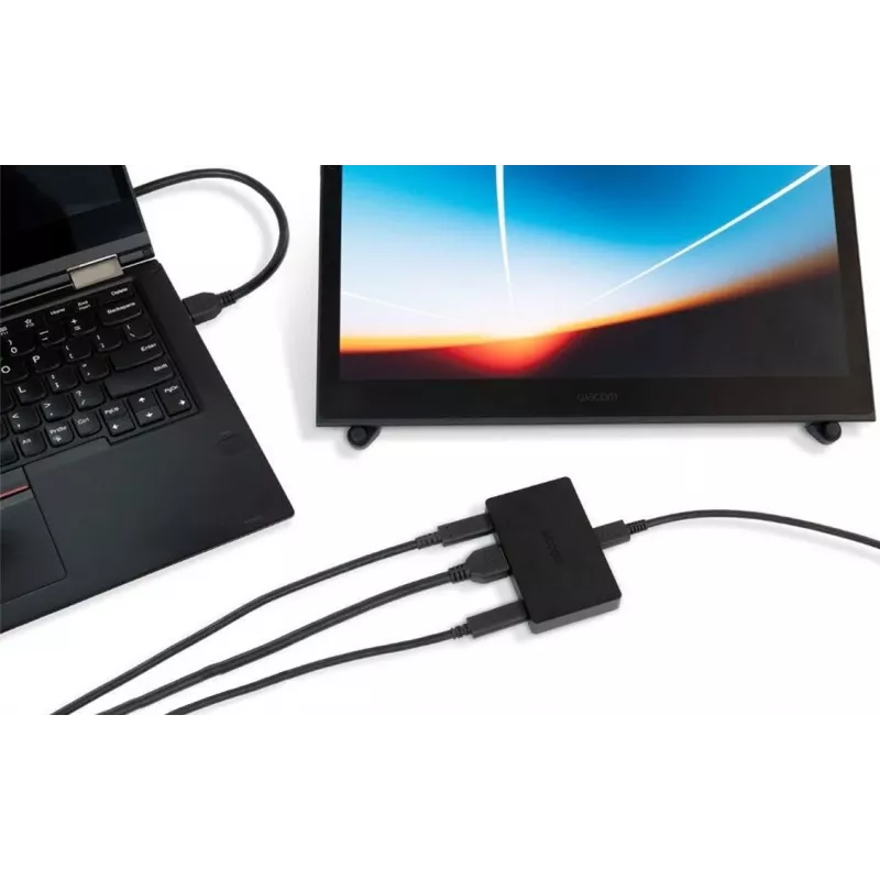 Wacom sovitinsarja Movink OLED 13:lle ja Wacom One 14:lle - USB-C - HDMI