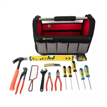 C.K Tools T5971 työkalusarja pussissa, 15 osaa