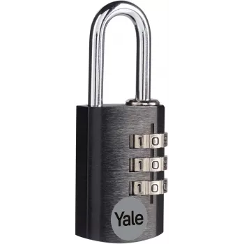 Yale YE3CB/20/121/1/BK 20 mm musta yhdistelmäriippulukko