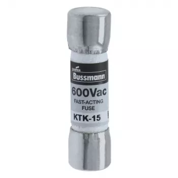 Eaton KTK-15 patruunasulake, 15 A, 600 V AC/DC, supernopea, 10 mm x 38 mm, 10 kpl:n pakkaus