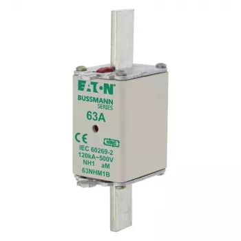 Eaton 63NHM1B NH-sulakevaroke, koko 1, 63 A, 500 V AC, gG, 3 kpl:n pakkaus