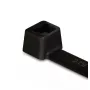 HellermannTyton T120L musta polyamidi nippuside 760mm x 7,6mm (100 kpl:n pakkaus) 111-12403