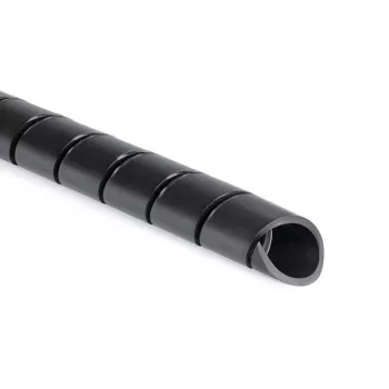 HellermannTyton 161-41104 spiraalikaapelikäärintä, musta, polyeteeni, 10-65 mm nippu, 25 m