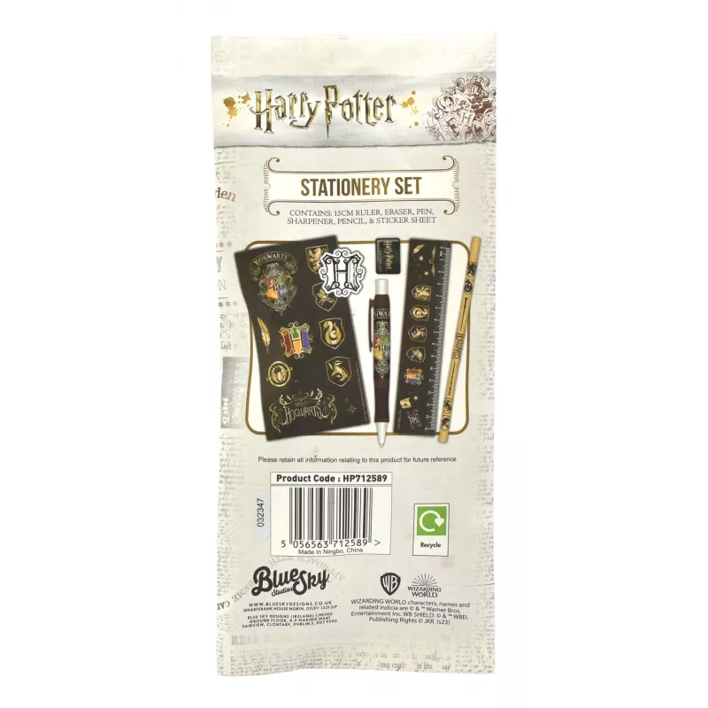Thumbs Up 5056563712589 6-osainen koulutarvikesarja - Harry Potter